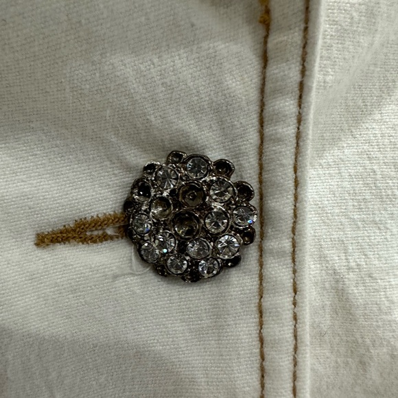 Women Jean stretchy material jacket - Picture 7 of 7